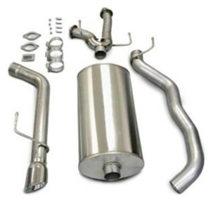 Toyota Sequoia Performance Exhaust - Single Rear Exit - CORSA Performance - Touring Cat-Back - Polished - `08-`17 Toyota Sequoia Performance Exhaust - Single Rear Exit - CORSA Performance - Touring Cat-Back - Polished - `08-`17